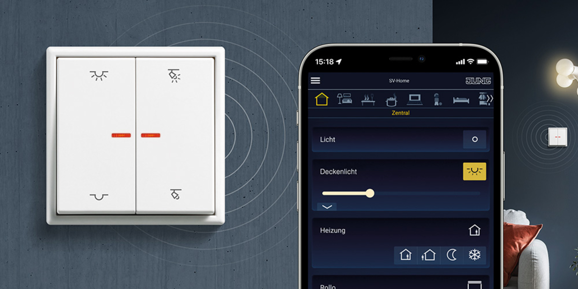 KNX RF Taster bei Elektro Noßner in Schnaittenbach